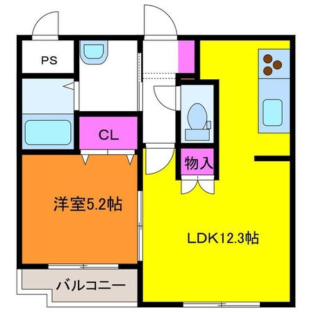 ファーストクラス豊栄の物件間取画像